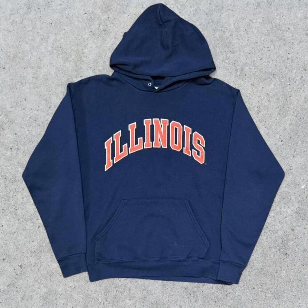 Vintage 90’s University of Illinois Illini Lee Heavyweight Hoodie